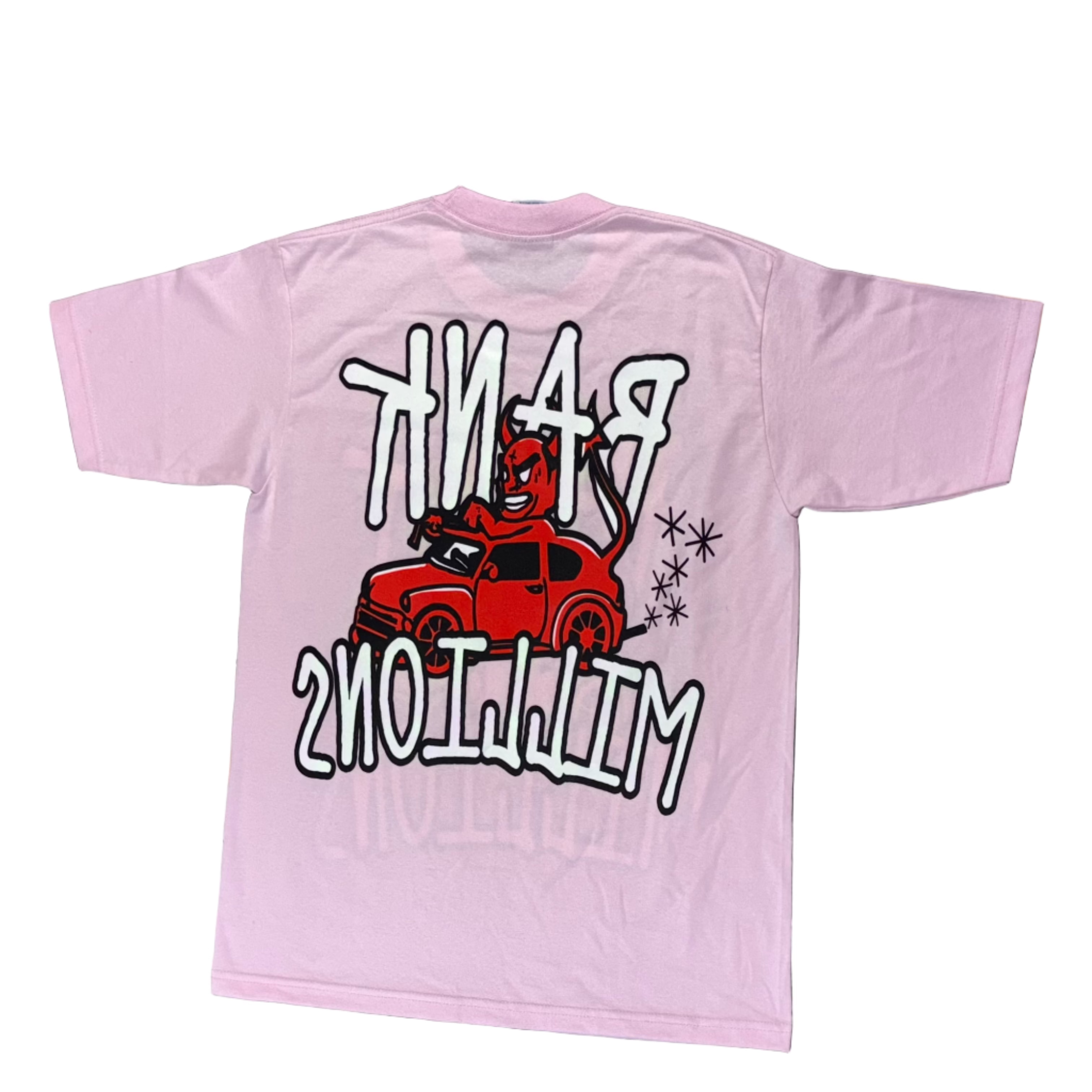 Bank Millions Tee Pink