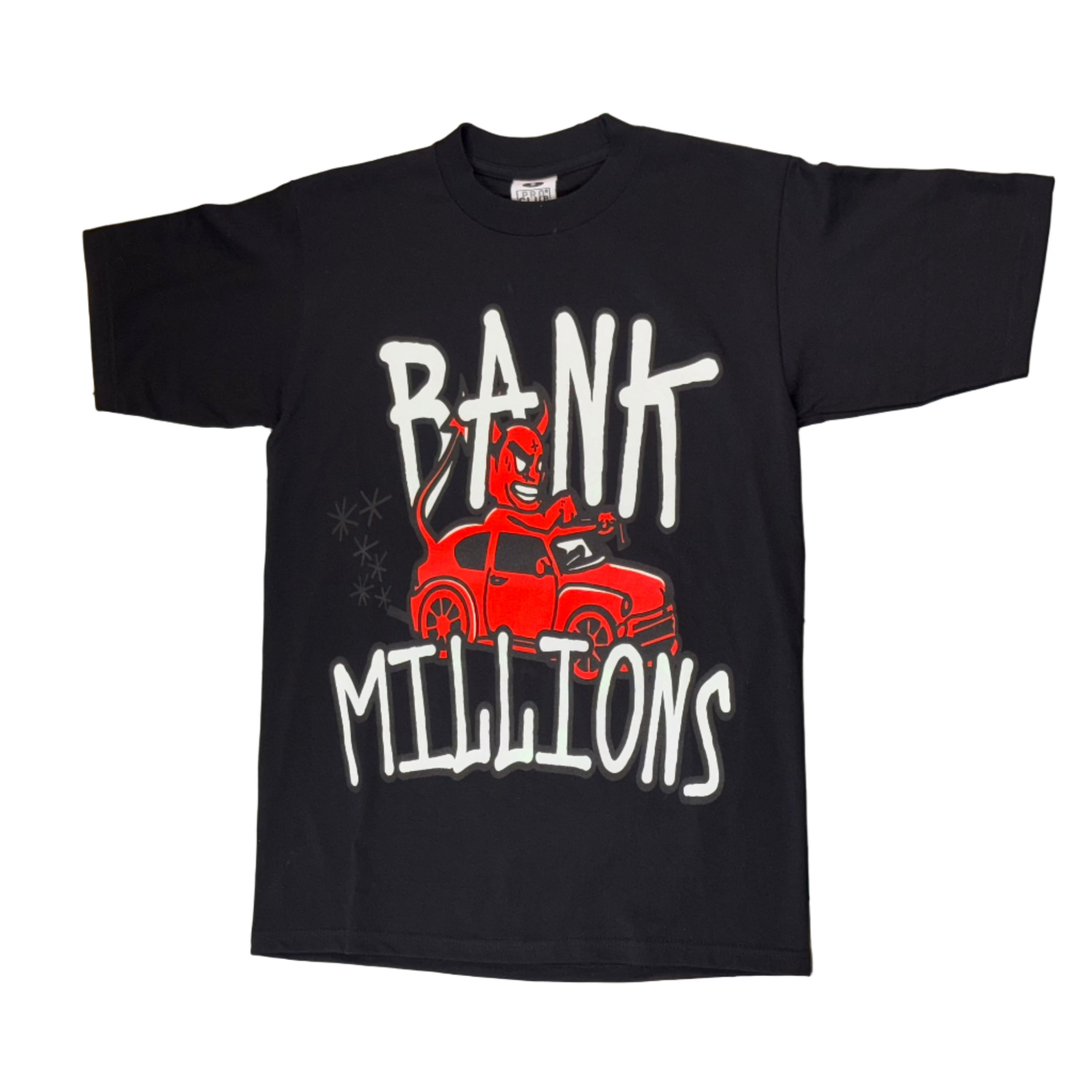 Bank Millions Tee Black