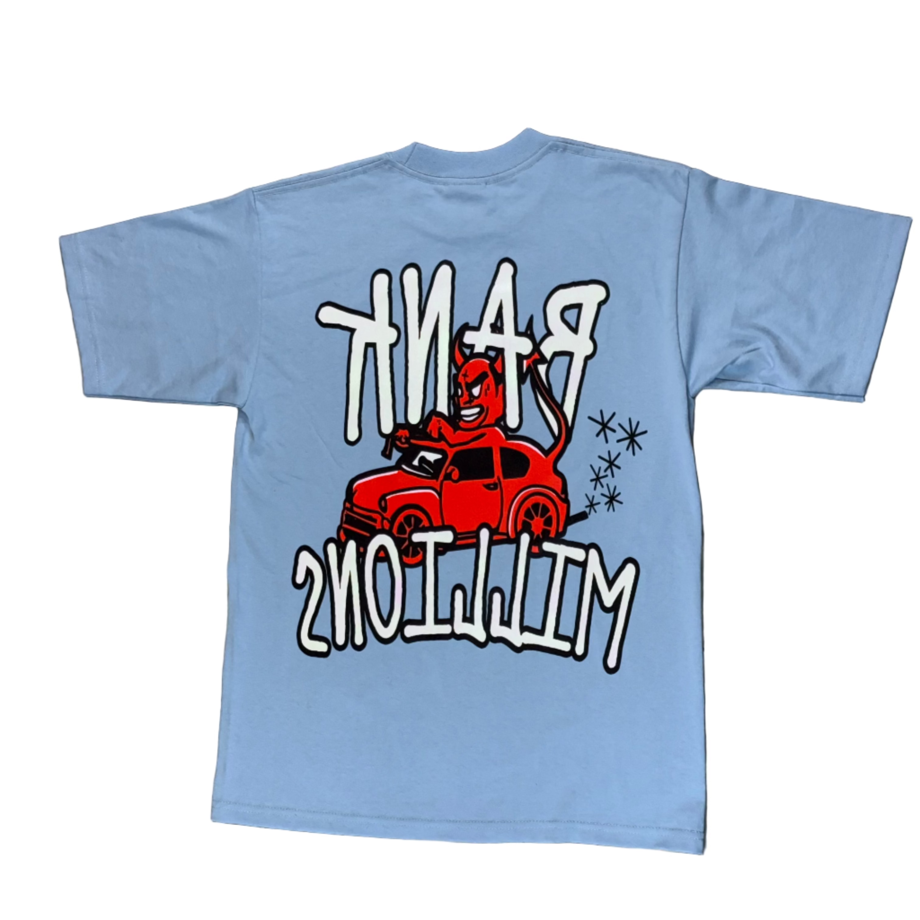 Bank Millions Tee Light Blue