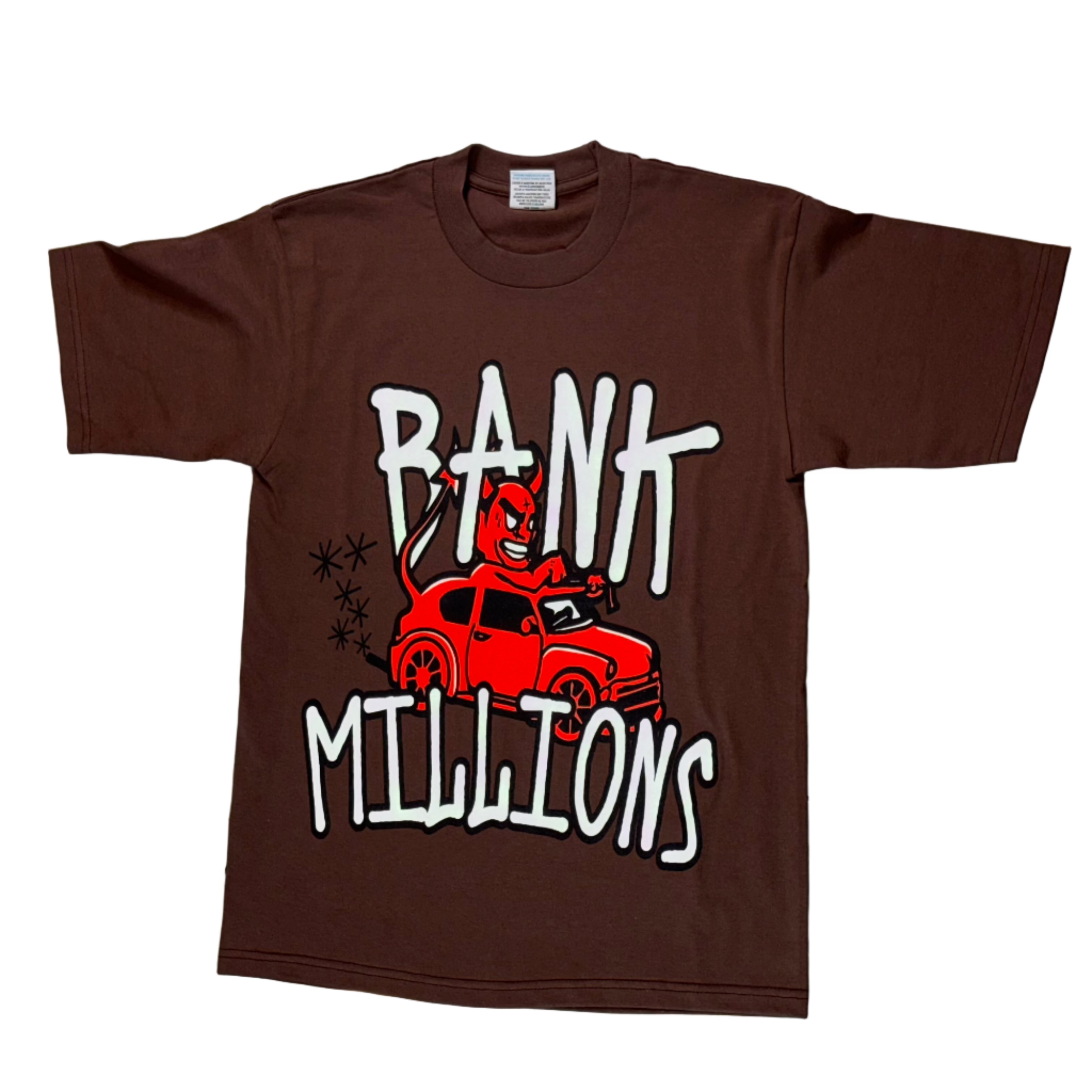 Bank Millions Tee Brown