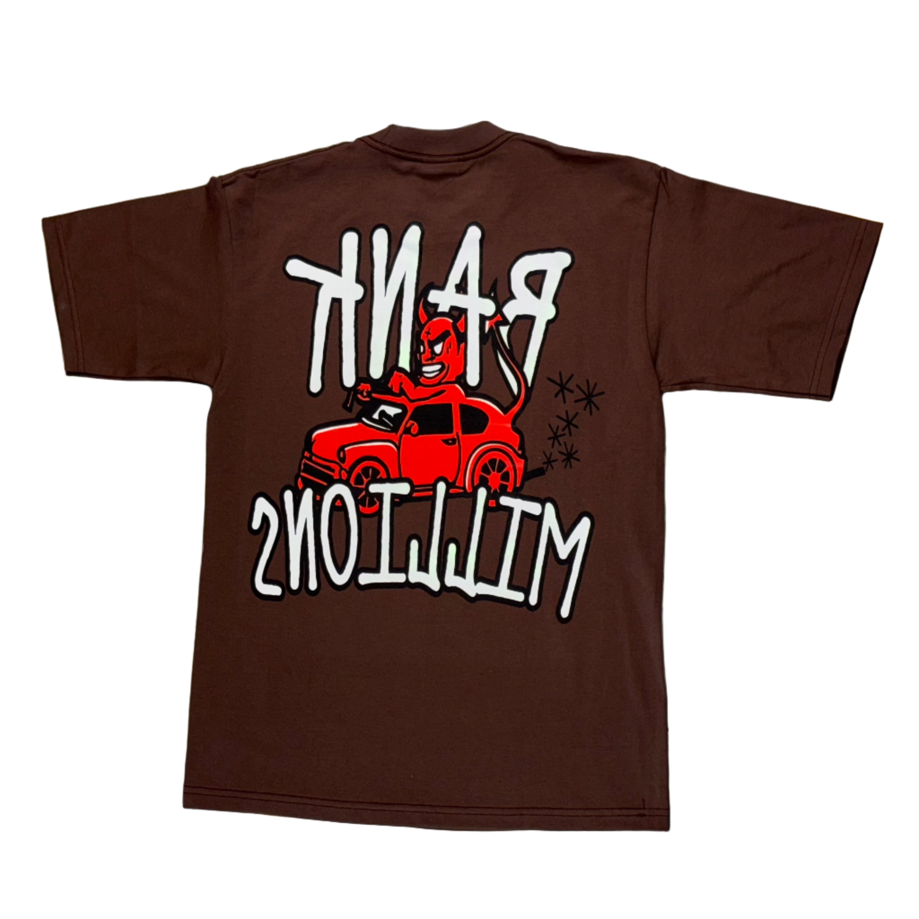 Bank Millions Tee Brown