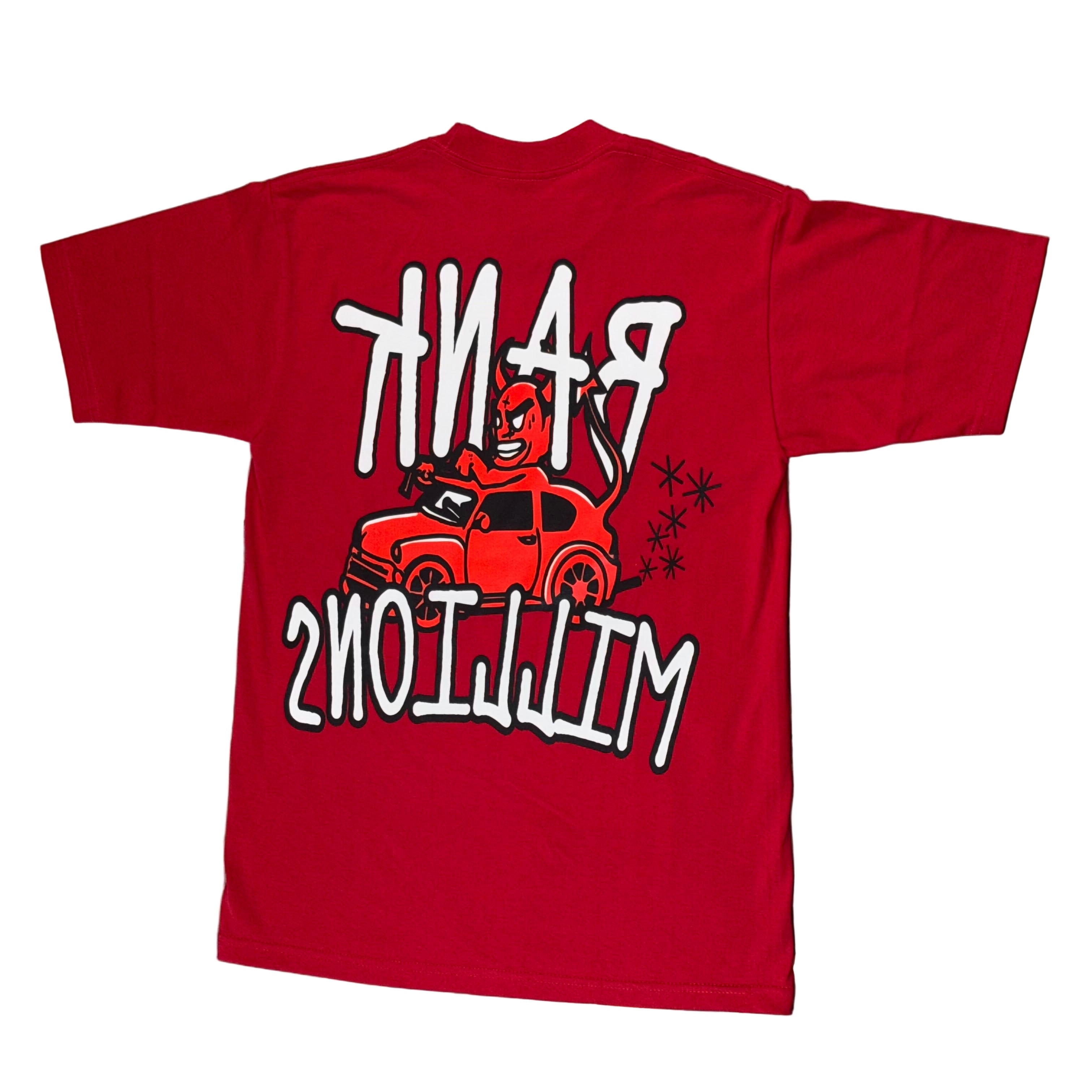 Bank Millions Tee Red