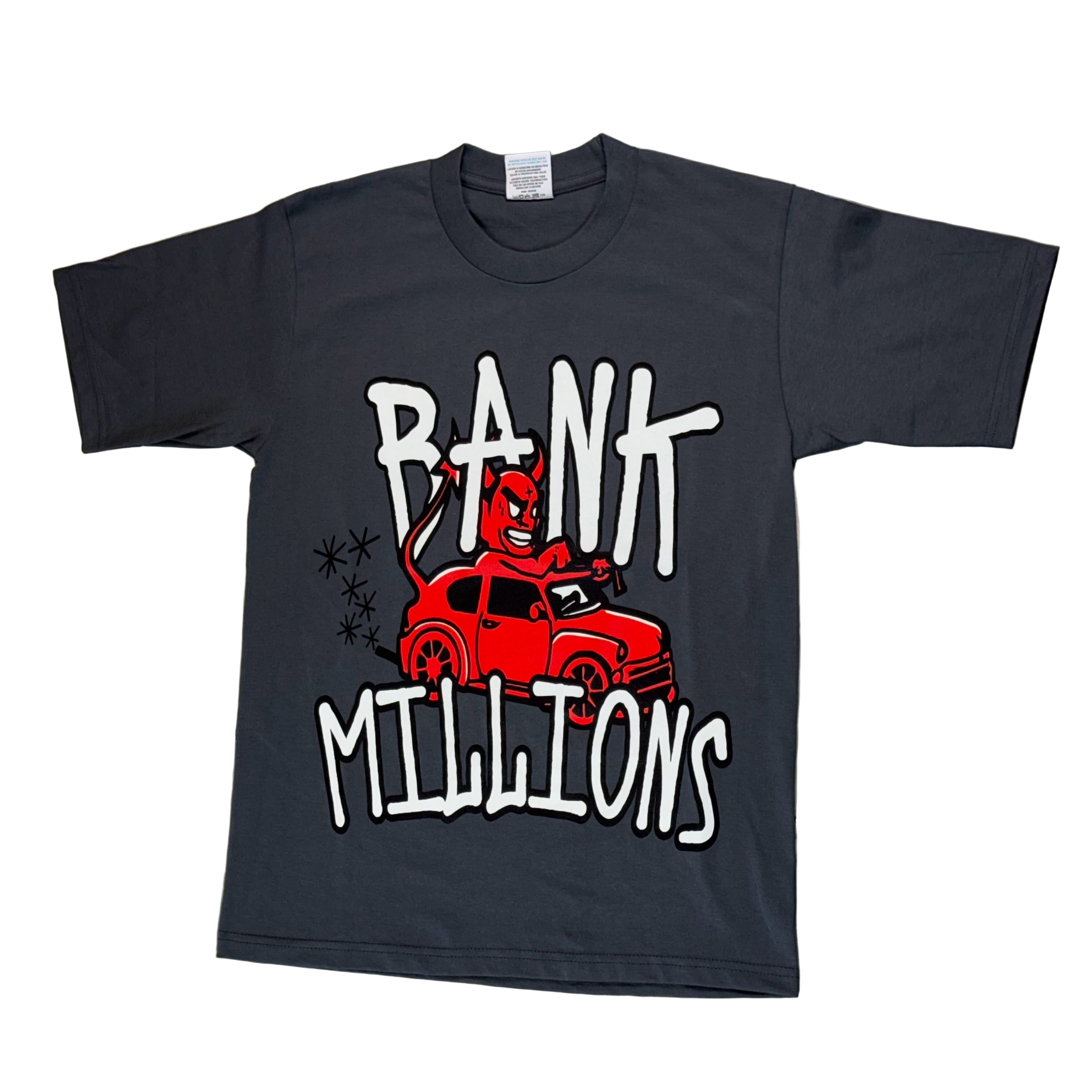 Bank Millions Tee Gray